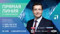 Прямая линия с Глебом Никитиным пройдет 6 декабря